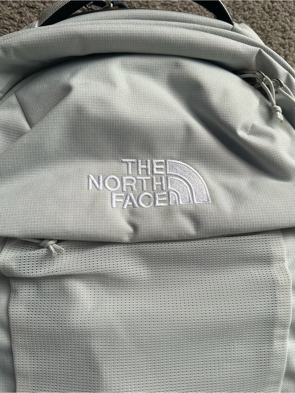 The North Face Surge Commuter Laptop Backpack - Light Gray and Black - Picture 9 of 16
